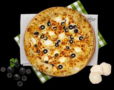 Chèvre, Pizzas Platane Pizza