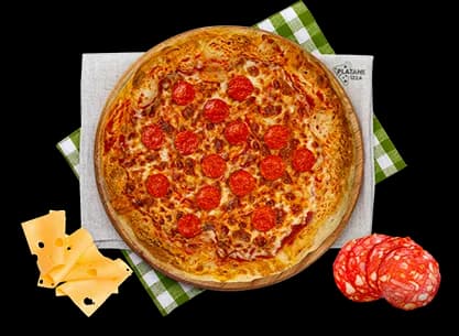 Chorizo, Pizzas Platane Pizza