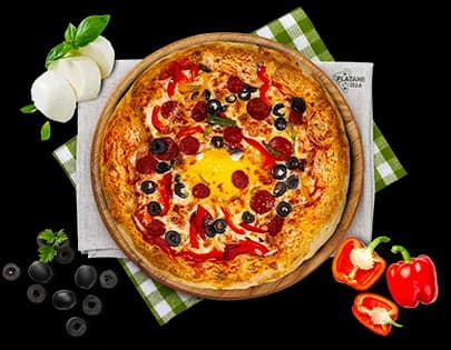 Mexicaine, Pizzas Platane Pizza